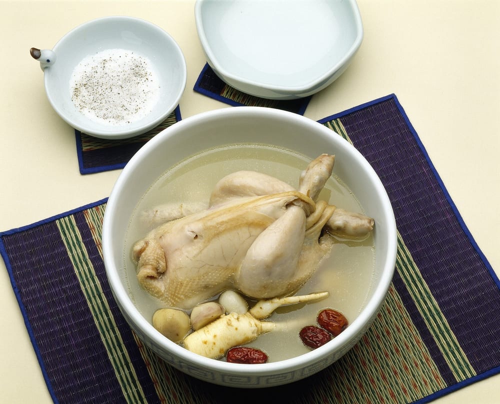 Samgyetang (ginseng chicken soup)